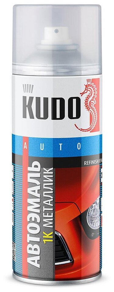 KUDO KU-41286 эмаль автомоб. ремонт. металлизированная опатия 286 520мл\