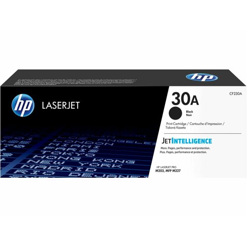 Картридж для лазерного принтера HP 30A Black CF230A 12940₽