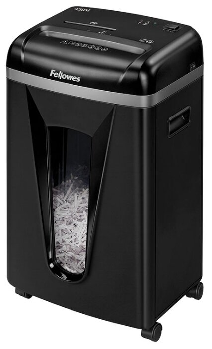 Уничтожитель бумаг Fellowes MicroShred 450M, P-5, 2х12 мм, 9 лист. одновременно, 22л [fs-40741]