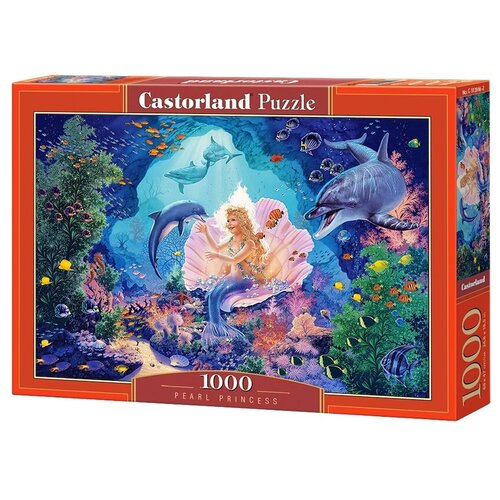 Пазл Castorland Pearl Princess (C-103966), 1000 дет. пазл котята в саду castorland 1000 элементов c 104086