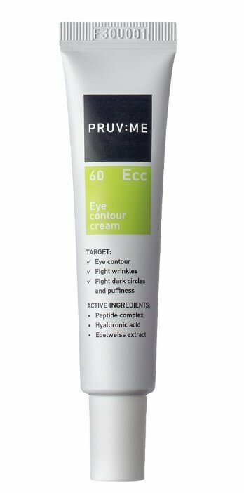 Ecc 60 Eye-contour cream Крем для глаз с пептидным комплексом против морщин, 15 мл