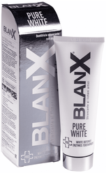 Зубная паста BlanX Pro Pure White, чистый белый, 75 мл