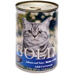 Консервы NERO GOLD Salmon and Tuna для кошек с лососем и тунцом 410г 72097 - изображение