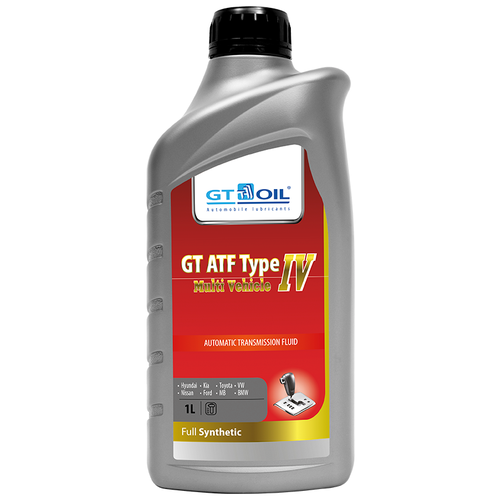 Масло трансмиссионное GT OIL ATF Type IV Multi Vehicle синтетика 20 л