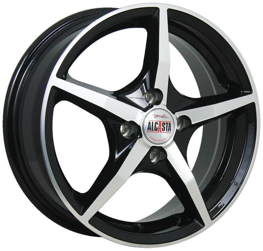 Диск колесный Alcasta M56 6x15/4x100 D60.1 ET50 BKF