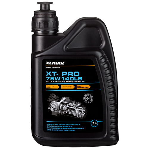 Синтетическое трансмиссионное масло Xenum XT-PRO 75W140 LS (1 литр)