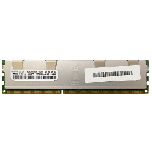 Оперативная память Samsung 8 ГБ DDR3 1333 МГц DIMM CL9 M393B1K70BH1-CH9 оперативная память samsung 4 гб ddr3 1333 мгц dimm cl9 m391b5273dh0 ch9