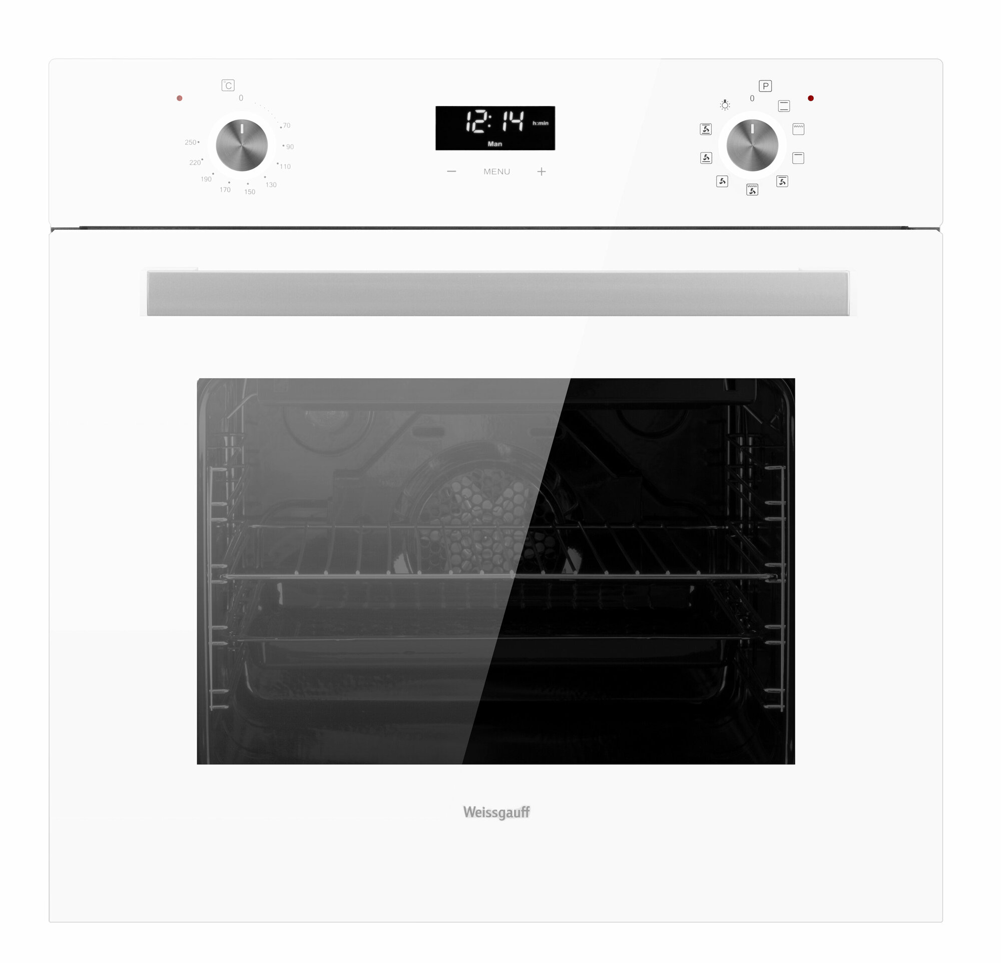 Электрический духовой шкаф Weissgauff EOV 29 PDW, белый - фото №2