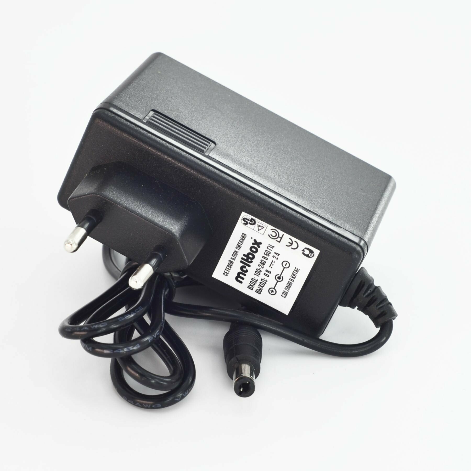 Блок питания (адаптер сетевой) для тонометров NISSEI, LITTLE DOCTOR, 6V/2A (5.5. x 2.5 мм)