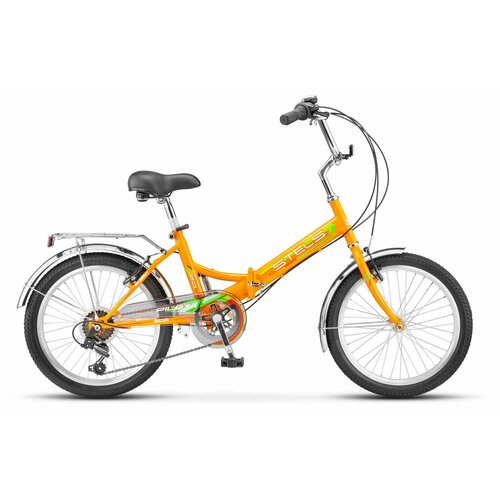 фото Складной велосипед подростковый stels 20" pilot 450 v рама 13,5" оранжевый