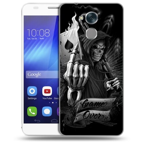 фото Дизайнерский пластиковый чехол для huawei honor 6c креативный дизайн 100gadgets