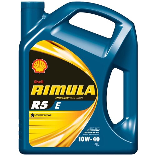 Полусинтетическое моторное масло SHELL Rimula R5 E 10W-40, 209 л