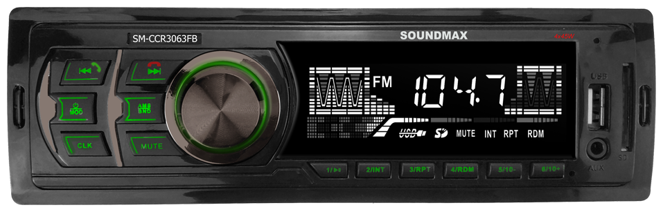 Автопроигрыватель Soundmax SM-CCR3063FB