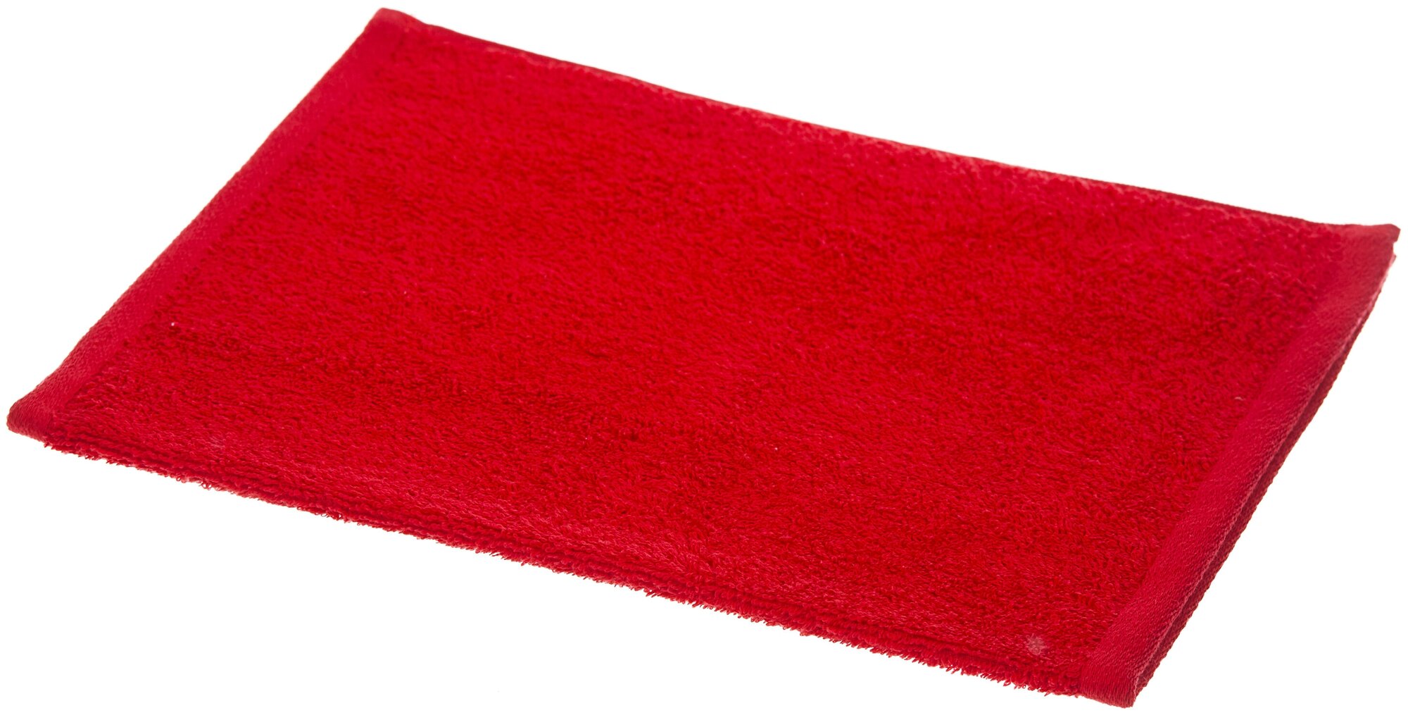 Полотенце  Guten Morgen без рисунка банное, 30x50см, красный