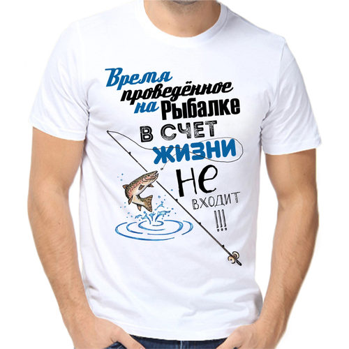 Футболка размер 3XL, белый