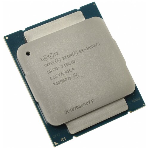 Процессор Intel Xeon E5-2680 v3 LGA2011-3, 12 x 2500 МГц, OEM процессоры intel процессор e5 2623 v3 intel 3000mhz