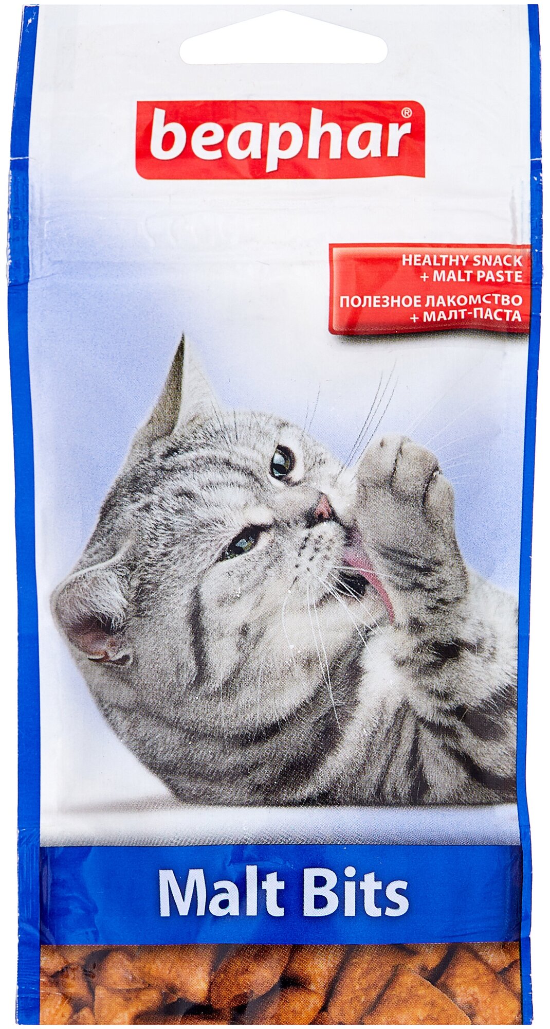 Пищевая добавка Beaphar Malt Bits для кошек , 75 шт. в уп.