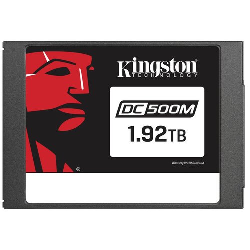 Твердотельный накопитель Kingston Enterprise SSD 1,92TB DC500M 2.5” SATA SSD (R555/W520MB/s) 1,3DWPD (Mixed-Use)