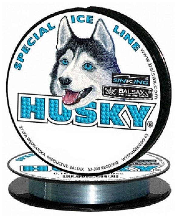 Balsax, Леска зимняя Husky 30м 0,18мм-3,52кг