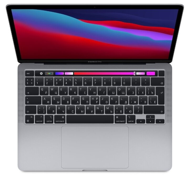 Ноутбук Apple MacBook Pro 13 Late 2020 Z11C00030, Z11C/4 Space Grey 13.3'' Retina 2560x1600 Touch Bar M1 chip with 8-core CPU and 8-core GPU/16GB/1TB SSD 2020