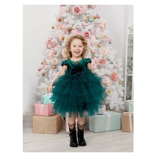 фото Платье "изумруд" 128 to be nova