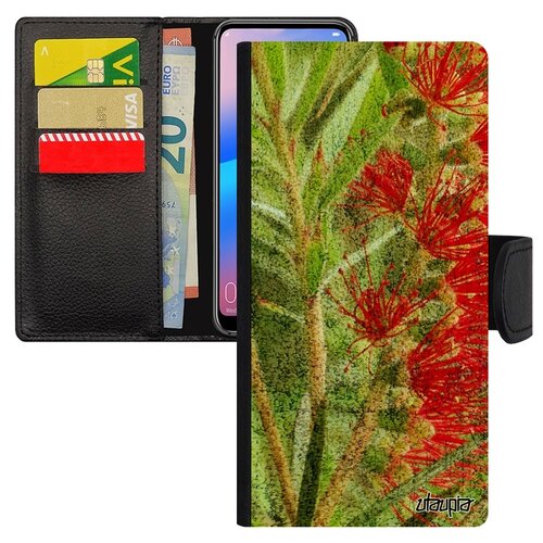 фото Чехол книжка на мобильный huawei p30 lite, "экзотик" аромат лепестки utaupia