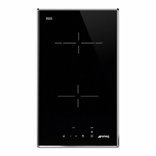 Стеклокерамическая варочная панель 30 см Черная Smeg SE232TX1 3739000₽