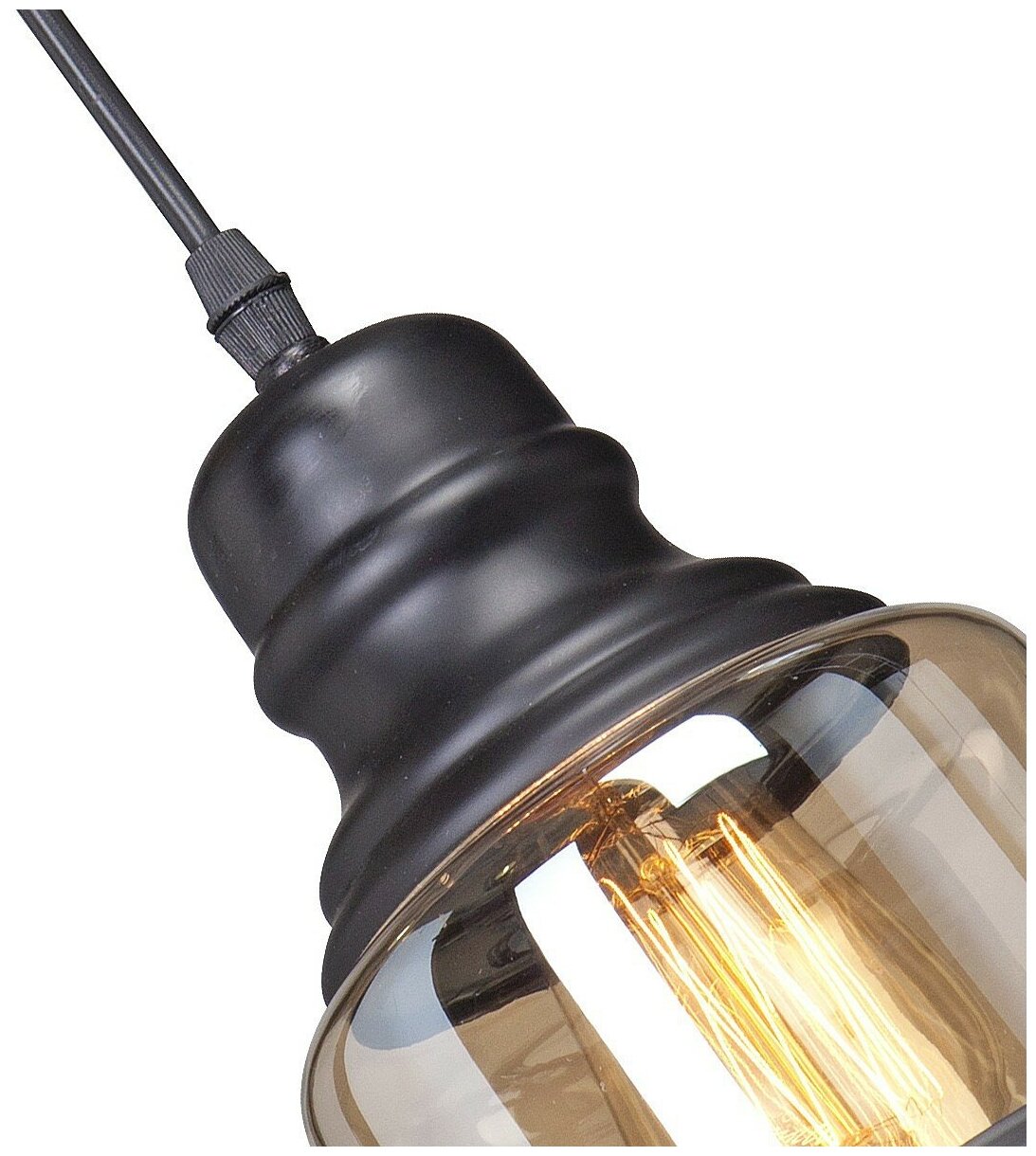 Светильник Vitaluce V4532-1/1S, E27, 60 Вт, кол-во ламп: 1 шт., цвет: черный - фотография № 2