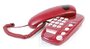 Телефон проводной вектор 286/01 повтор последнего набранного номера, темно-бордовый