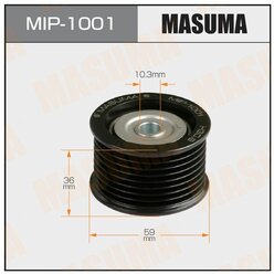 Ролик обводной MASUMA MIP-1001