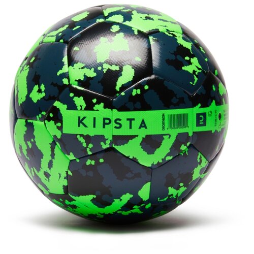 фото Футбольный мяч graphic light лайм размер 5 kipsta x декатлон decathlon