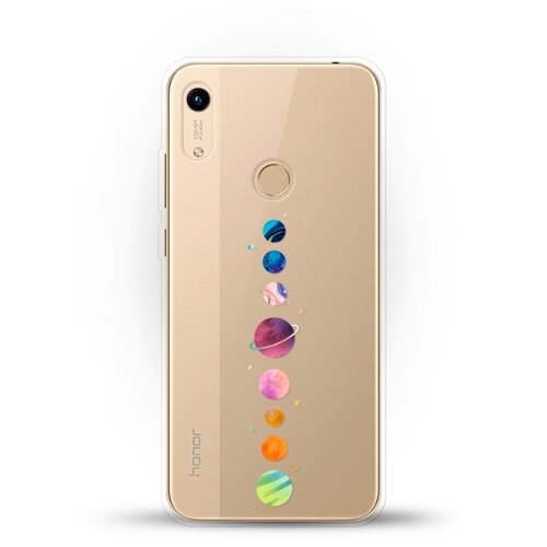 фото Силиконовый чехол планеты на honor 8a pro andy & paul