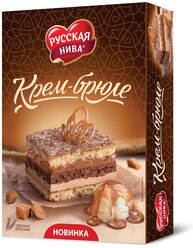 Торт Русская нива Крем-брюле, 400 г