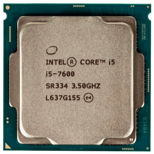 Процессор Intel Core i5-7600 LGA1151, 4 x 3500 МГц, OEM процессор intel pentium g4560 lga1151 2 x 3500 мгц oem