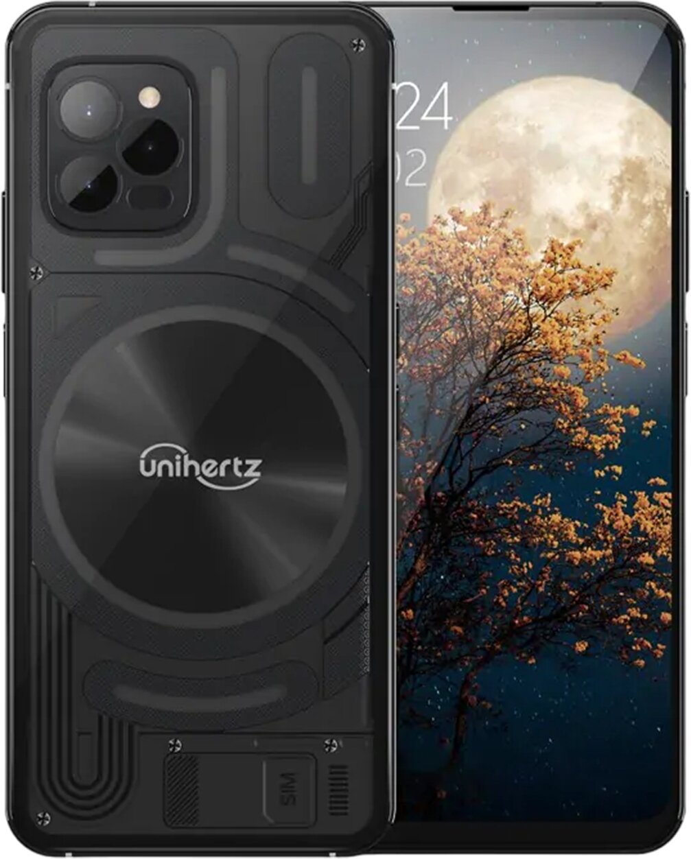 Смартфон Unihertz Luna 8/256 ГБ, Dual nano SIM, черный
