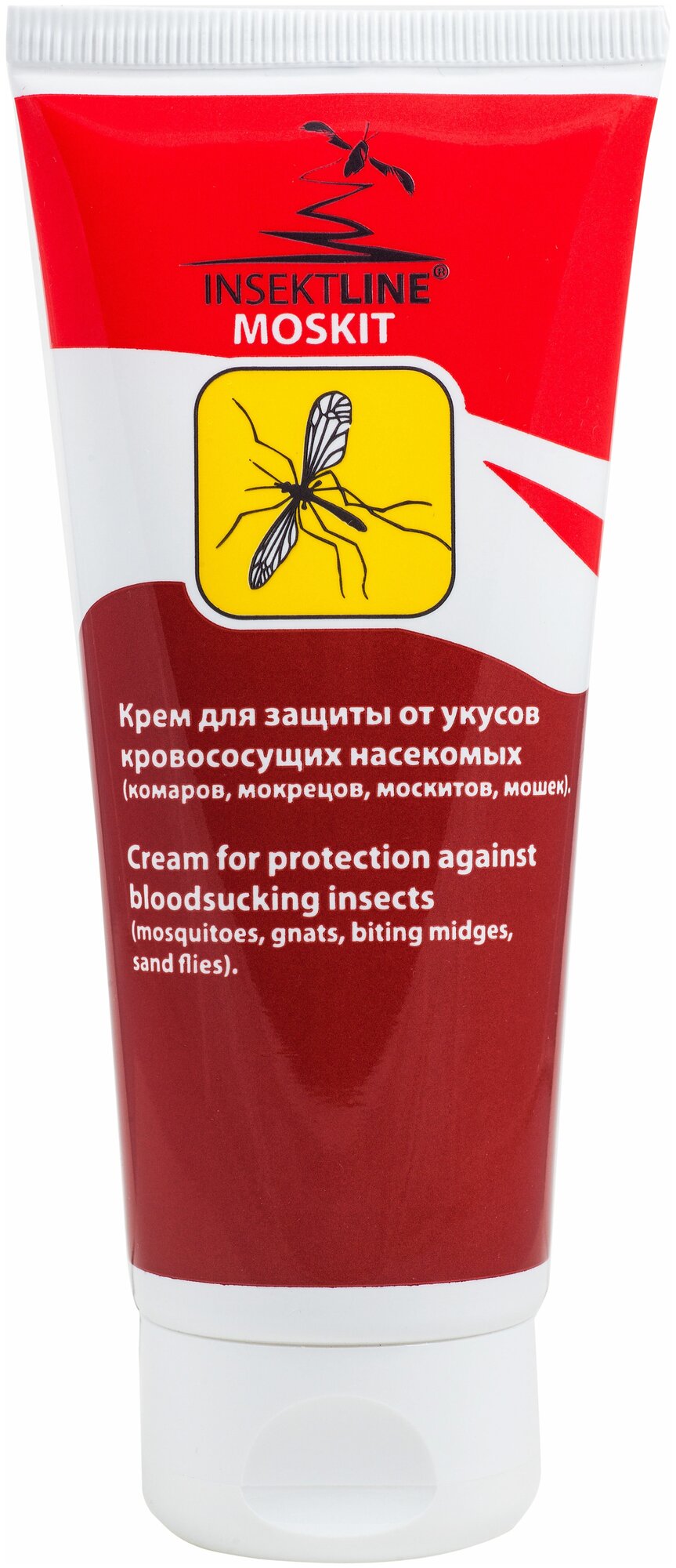 Защитный крем от укусов кровососущих насекомых 100 мл Insektline MOSKIT 2682