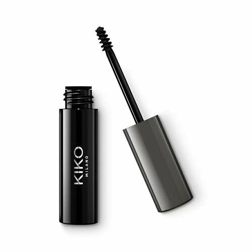 KIKO MILANO Цветная тушь для бровей Eyebrow Fibers Coloured Mascara (06 Blackhaired)