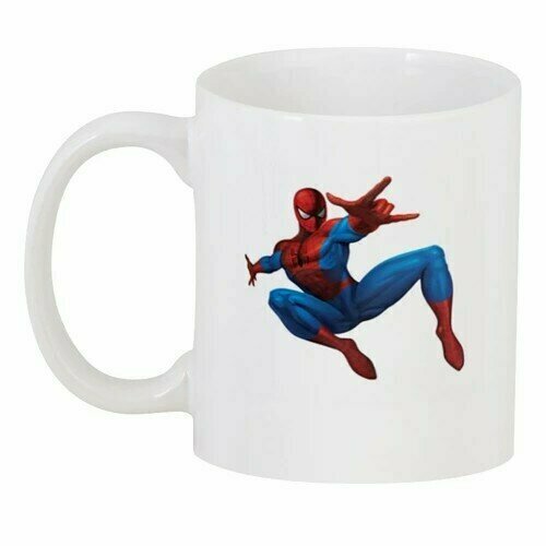 Кружка, пиала, чашка, стакан, супница человек паук, spider men, супер герой, супергерой.