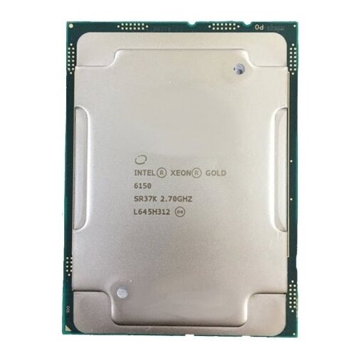 Процессор Intel Xeon Gold 6150 LGA3647, 18 x 2700 МГц, OEM