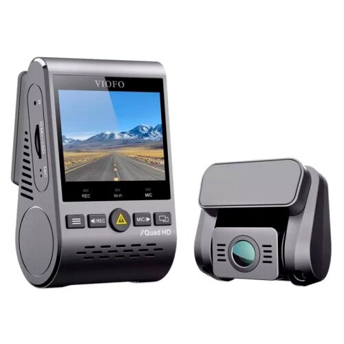 фото Видеорегистратор viofo a129 plus duo gps, 2 камеры, gps, черный