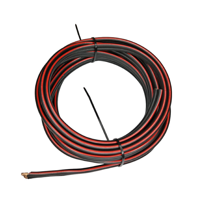 Акустический кабель 2x4 медный 1 метр, швпм 2x4 (провод питания) - фотография № 1