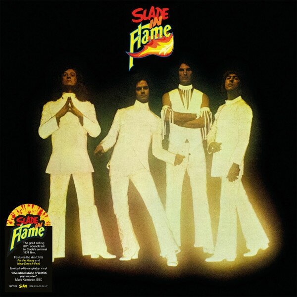 Slade - Slade In Flame [Yellow and Red Splatter Vinyl] (BMGCAT504LP)