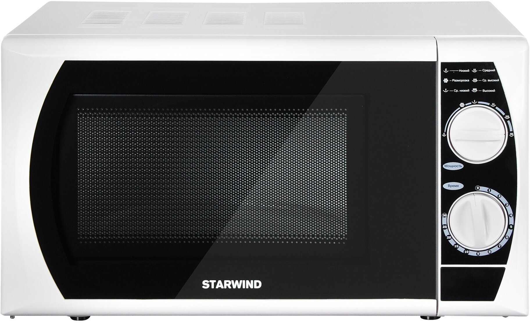 Микроволновая Печь Starwind SMW2920 17л. 700Вт белый/черный