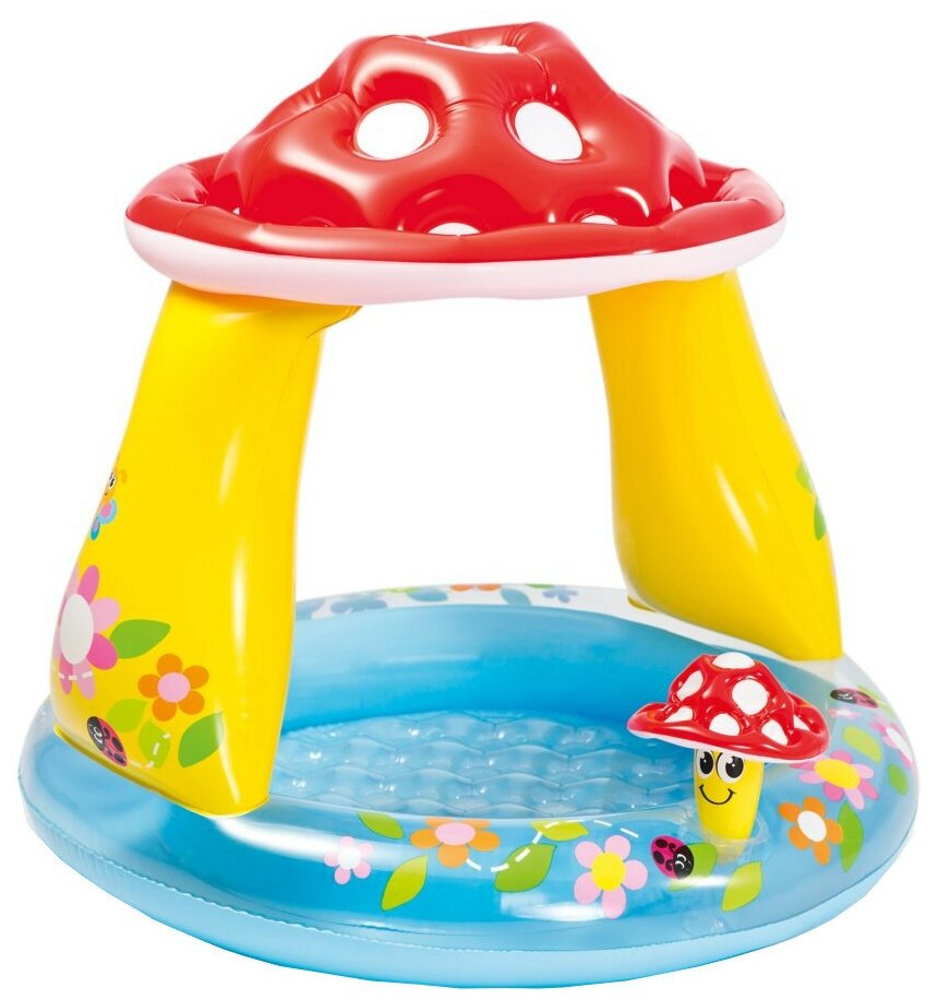 Детский бассейн Intex Mushroom Baby 57114 101х13 см