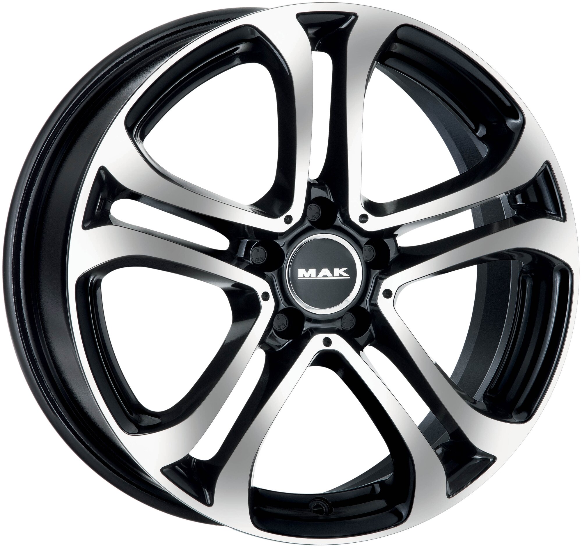 MAK F7570GABM45WS3X MAK Stuttgart 7,5x17 5/112 ET45 d-66,6 Black Mirror (F7570GABM45WS3X)