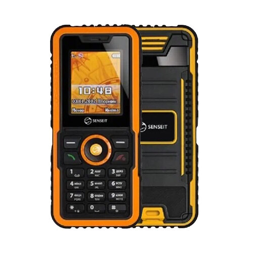 Телефон SENSEIT P7 2 SIM оранжевыйчерный 344900₽