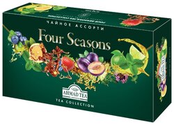 Чай Ahmad Tea Four seasons ассорти в пакетиках подарочный набор