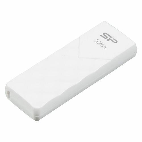 Флешка USB Silicon Power Ultima U03 32ГБ, USB2.0, белый [sp032gbuf2u03v1w]