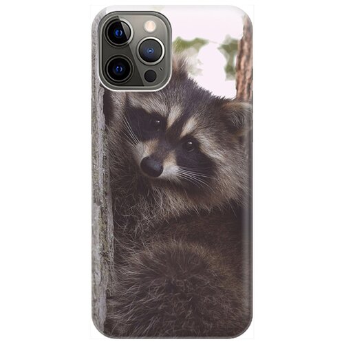 фото Ультратонкий силиконовый чехол-накладка для apple iphone 12 pro max с принтом gosso