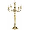 Канделябр витторио под 5 свечей, алюминий, золотой, 63 см, Boltze 1016646-boltze - изображение